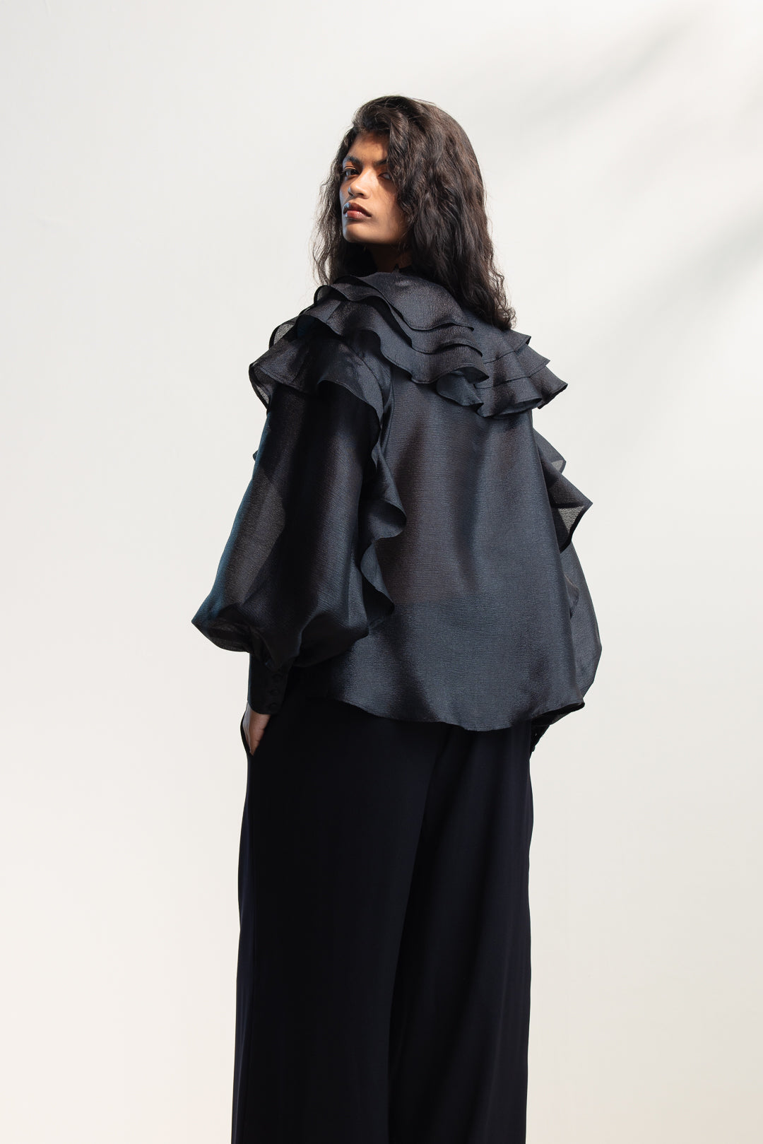 Dani Ruffle Top