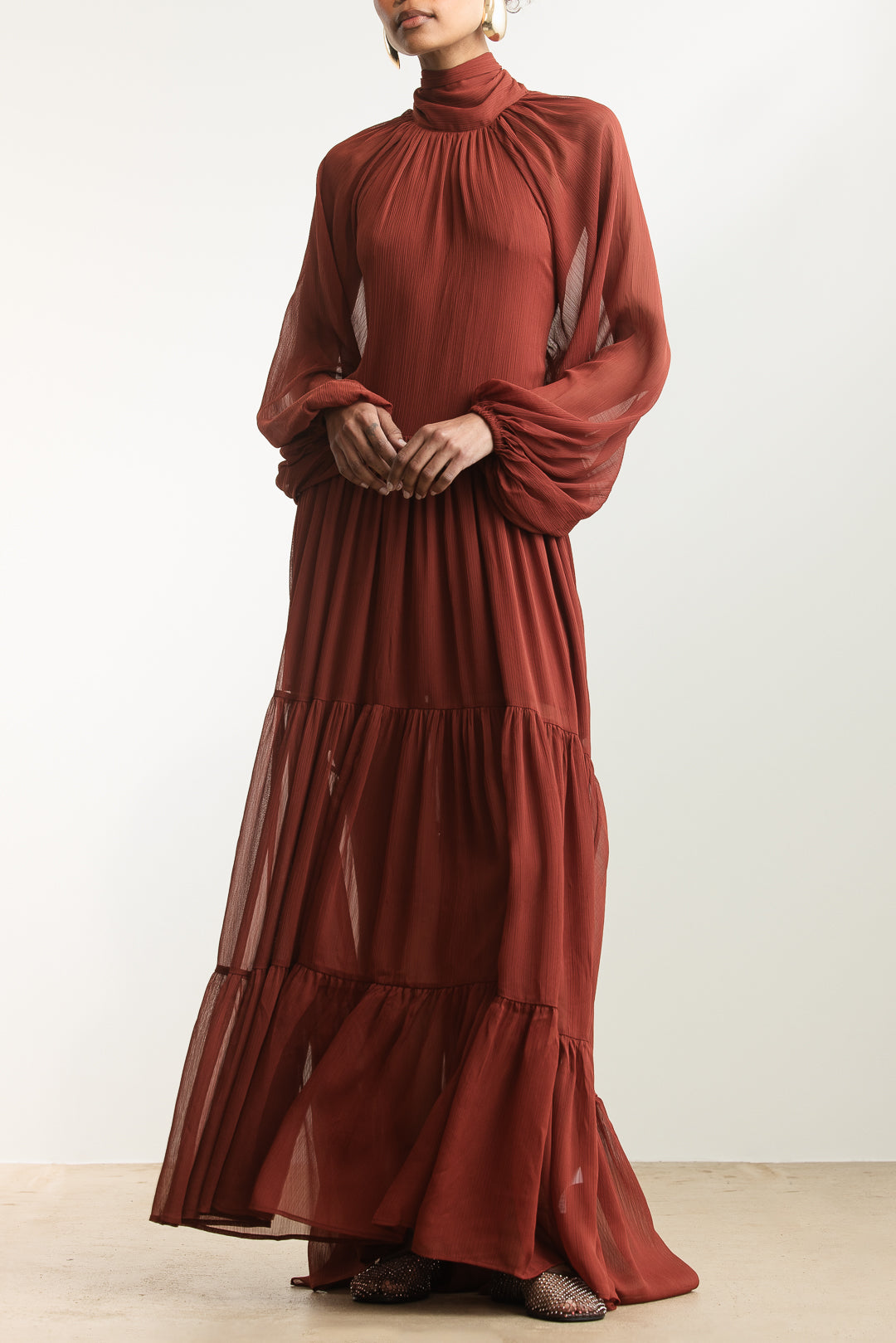 Reeza Tiered Maxi Dress