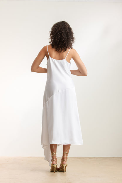 Alani Asymmetrical Slip Dress