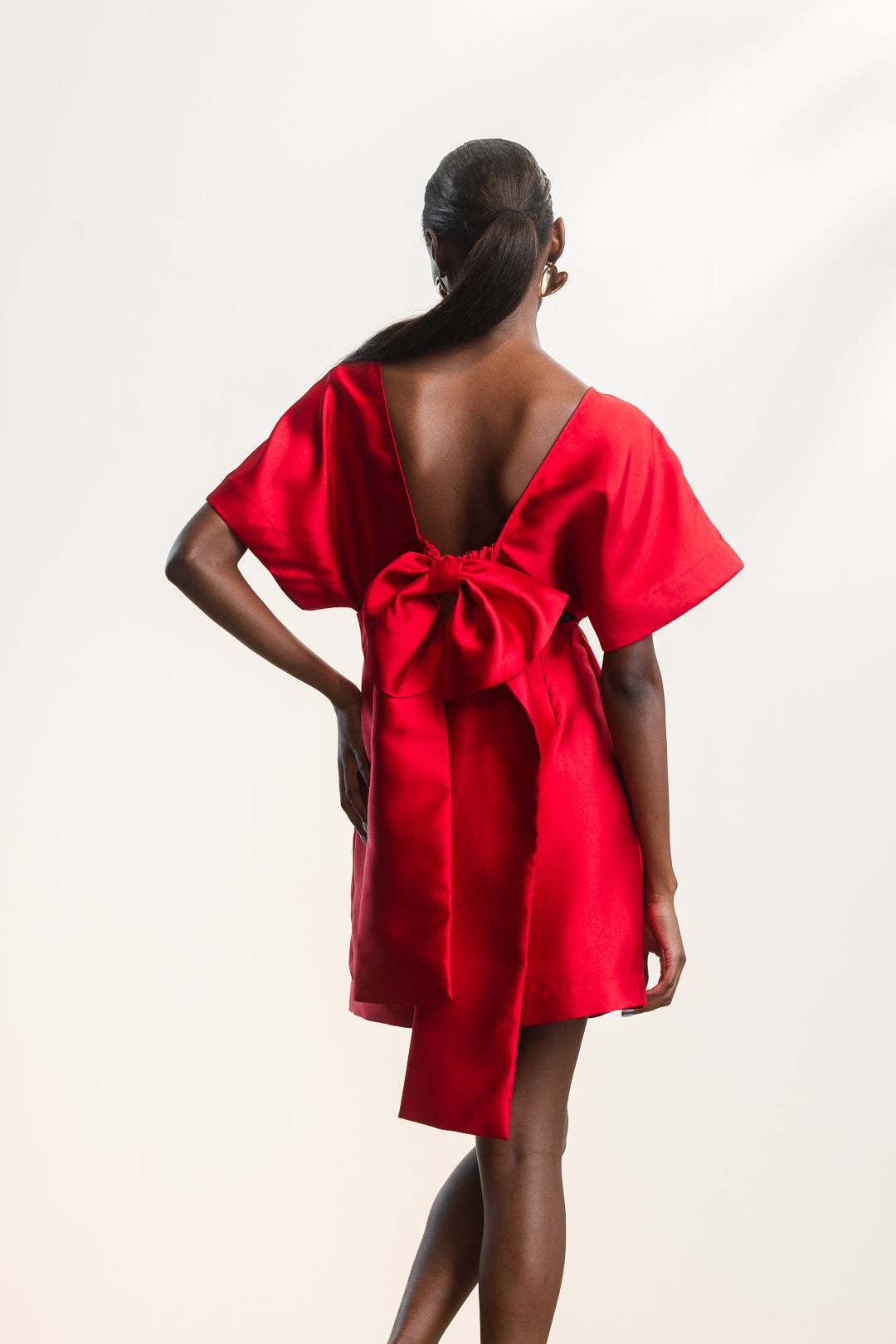Ayabulela Back Bow Detail Dress