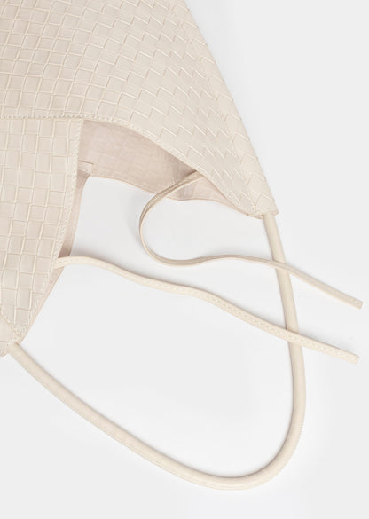 Sue Woven Bag _ 162929 _ Cream