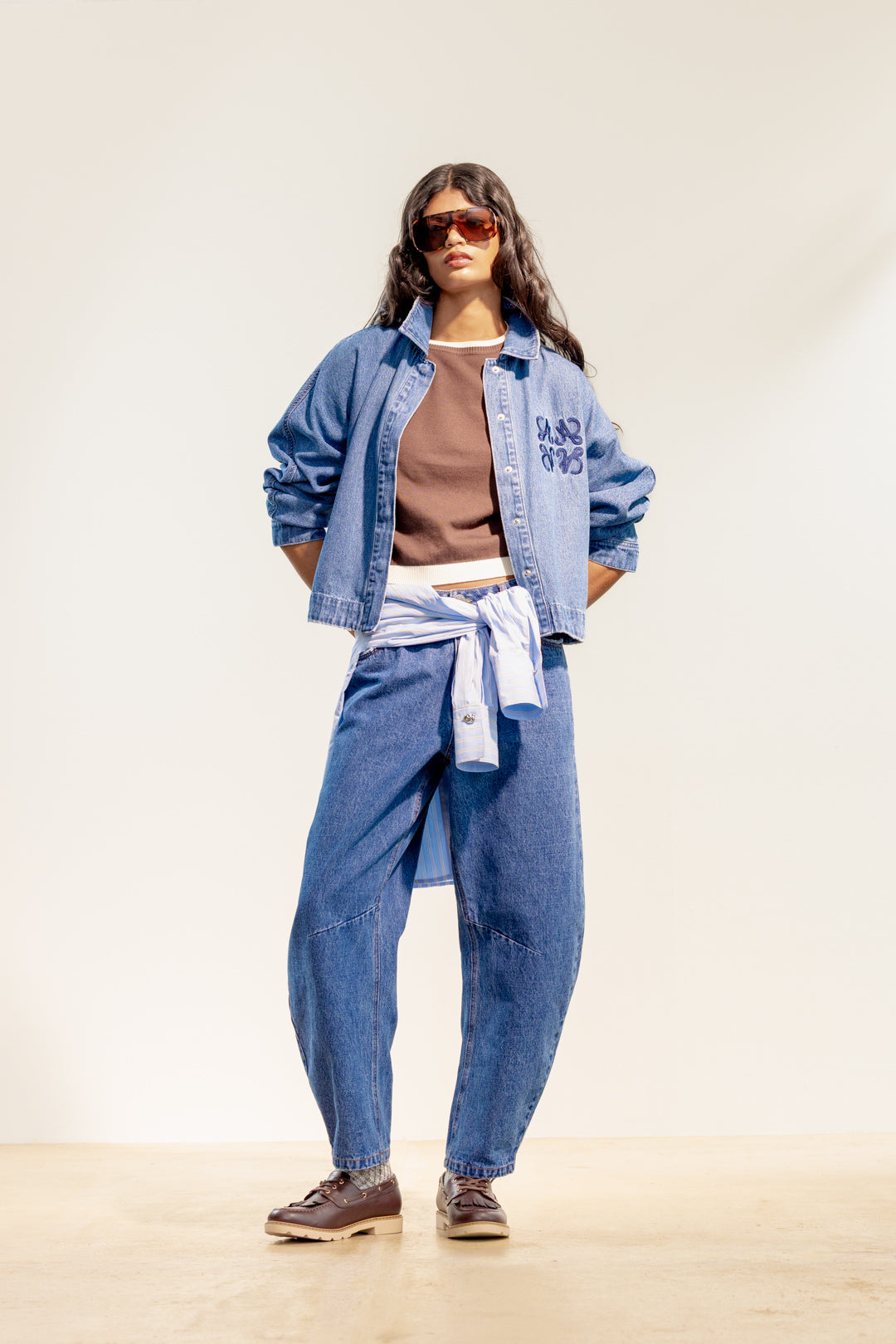 Sbangani Barrel Leg Denim