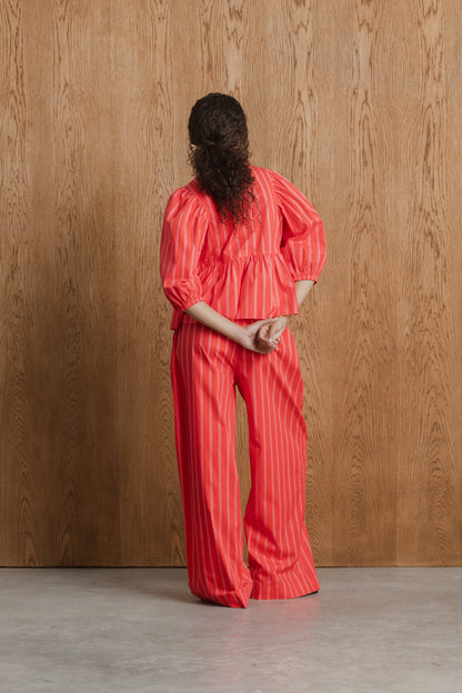 Nomsa Pull On Stripe Trouser