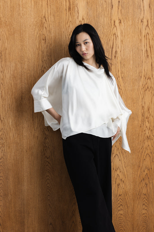 Silindile Draped Blouse