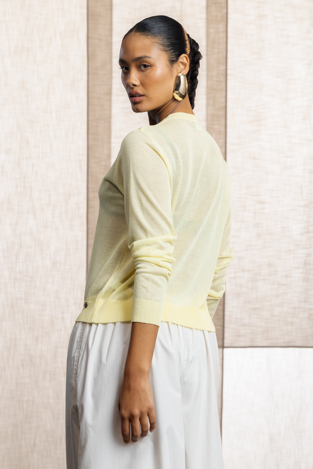 Jordyn Sheer Knit Cardigan