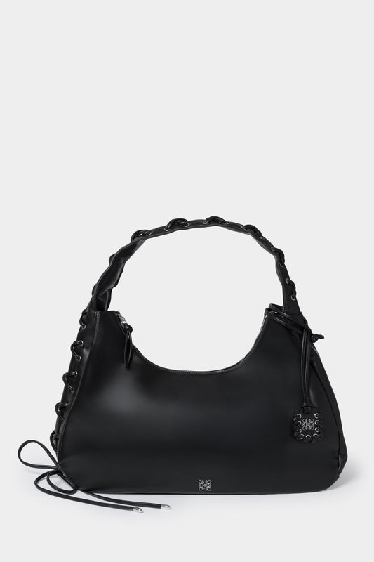 Fiona Side Lace-Up Sack Bag