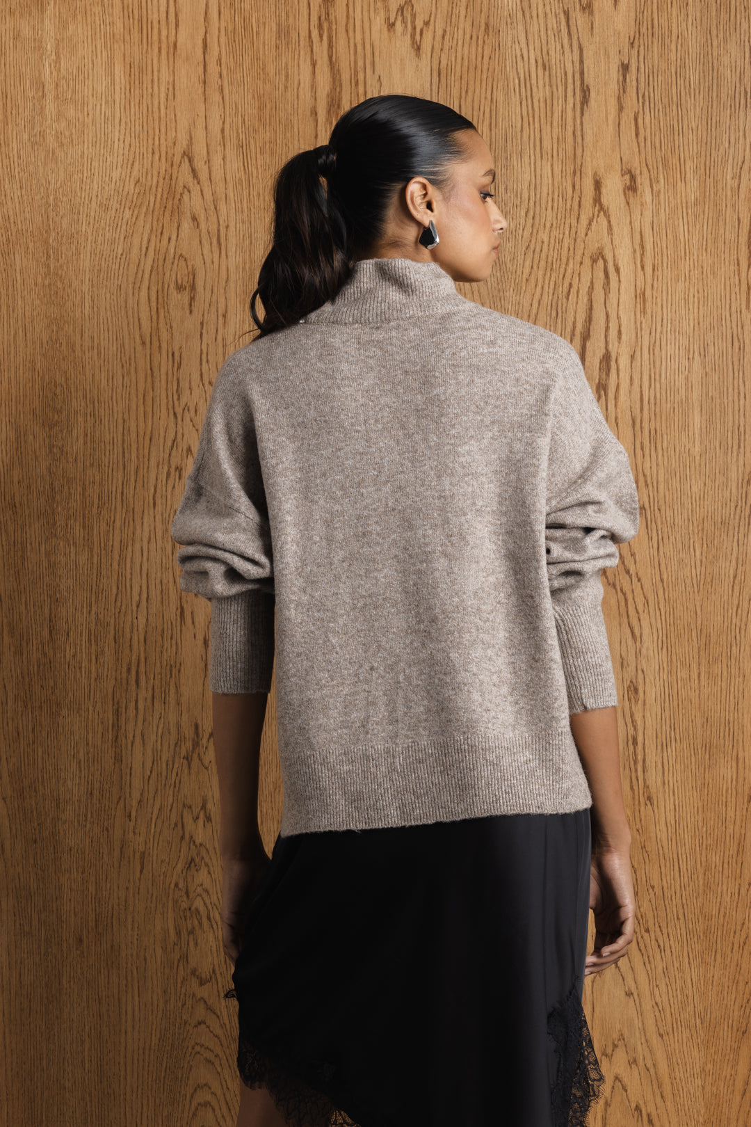 Sonya Boxy Turtle Neck