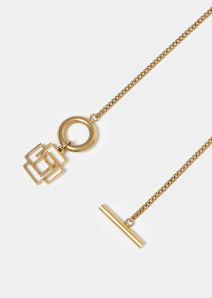 Mandy Pendent Necklace _ 166997 _ Gold