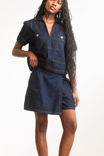 Zola Denim Skort