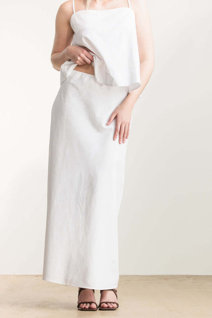 Amanda A-Line Maxi Skirt