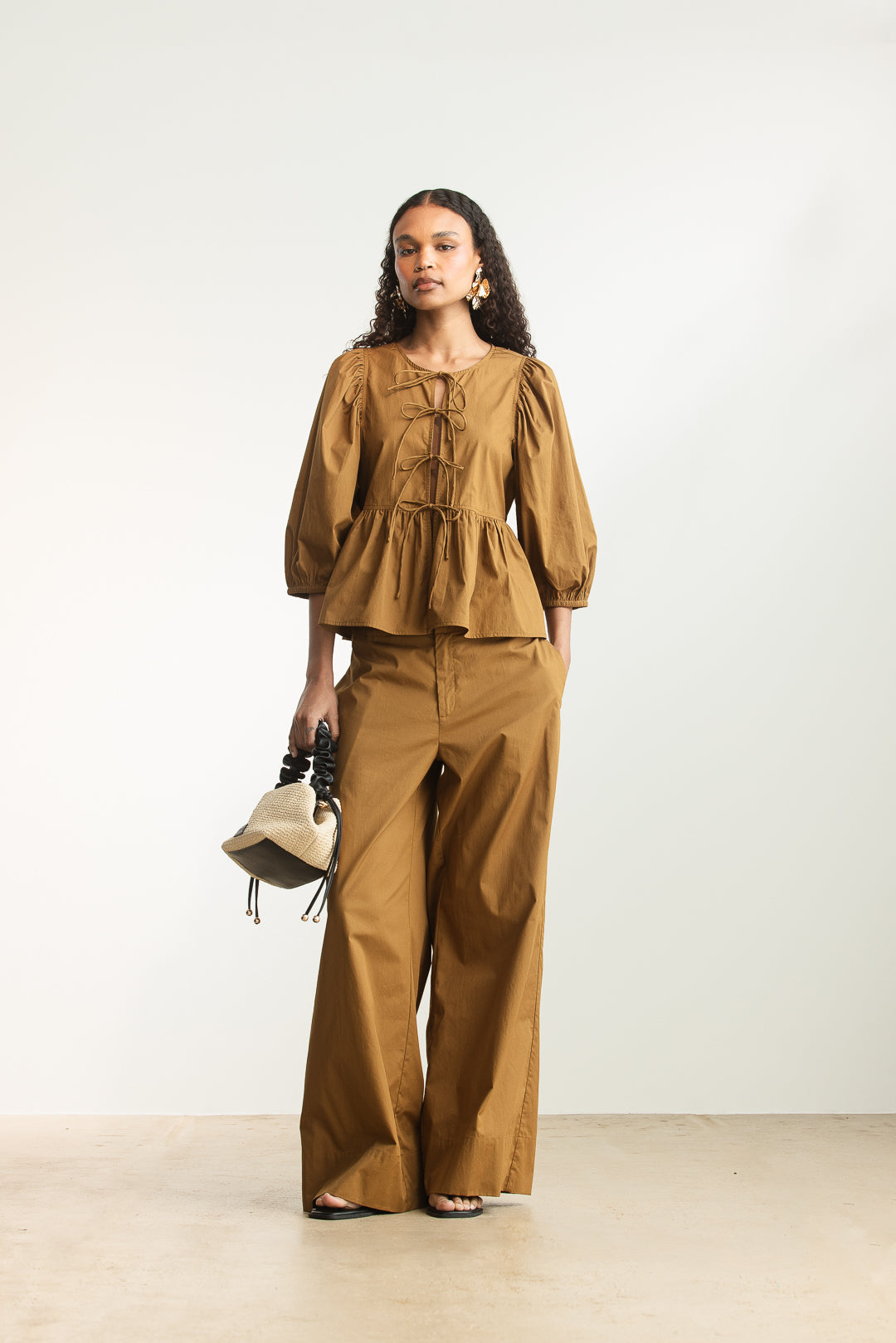 Asiphe Peplum Blouse