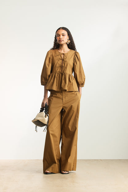 Asiphe Peplum Blouse