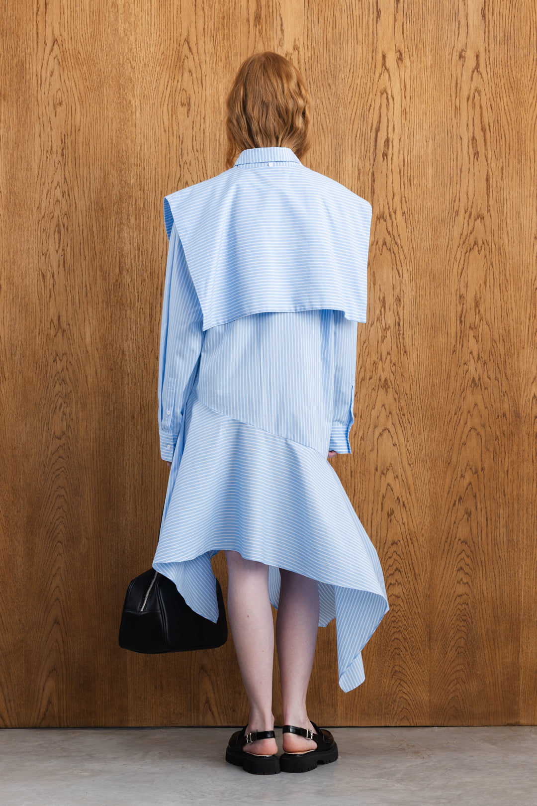 Lumthando Shawl Detail Shirt Dress