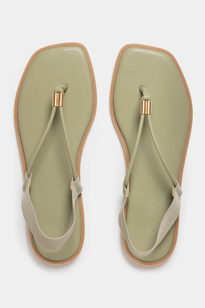 Sinawo Elasticated Slingback Sandals