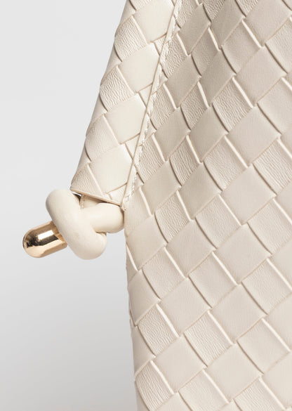 Sue Woven Bag _ 162929 _ Cream