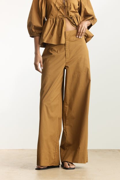 Safiya Cotton Wide Leg