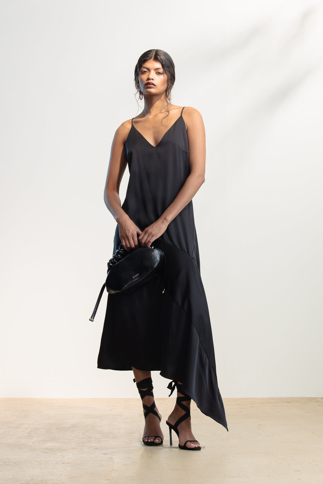 Alani Asymmetrical Slip Dress