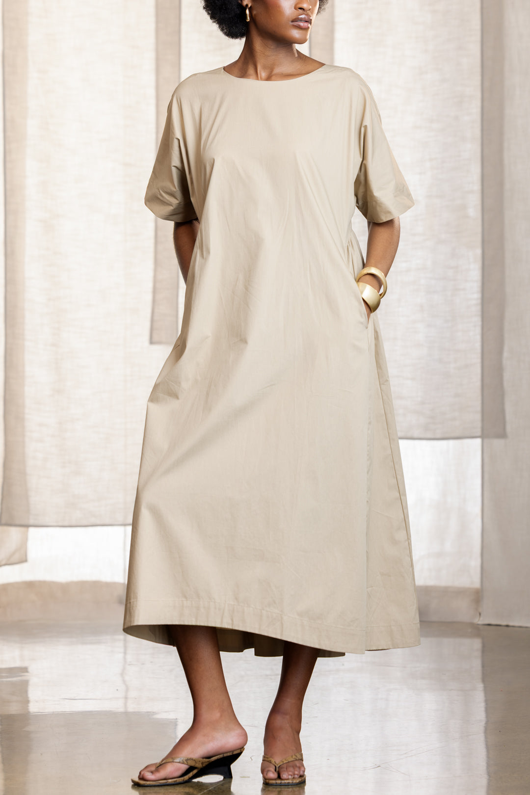 Lana Maxi Cotton Dress