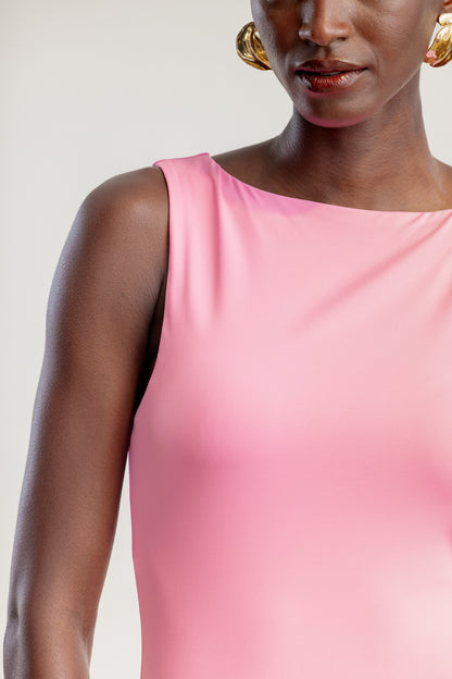 Camille Boat Neck Maxi