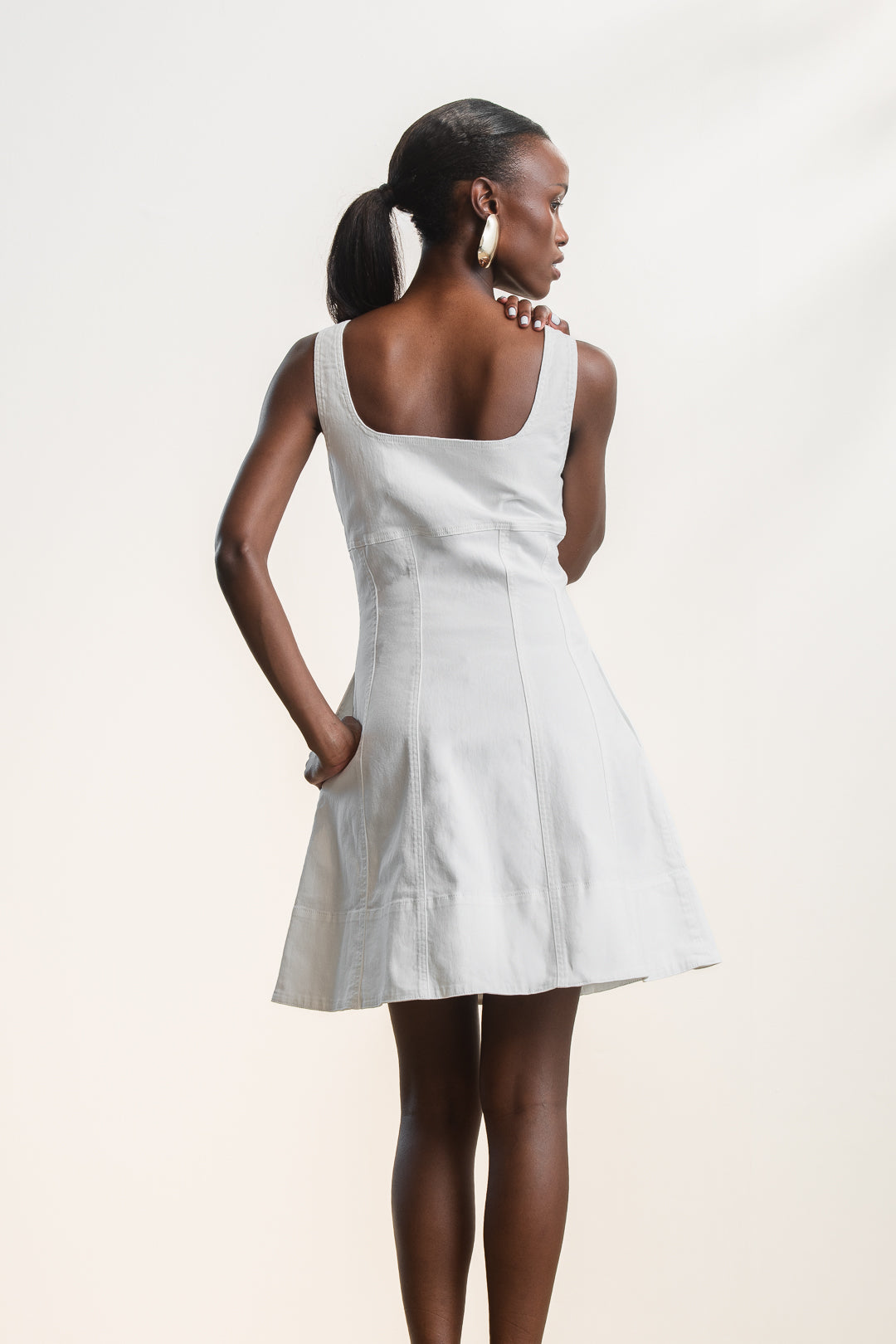 Lisemelo Mini Denim Dress