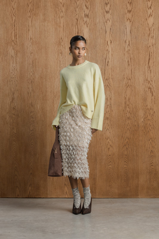 Thandi Boxy Crew Knit