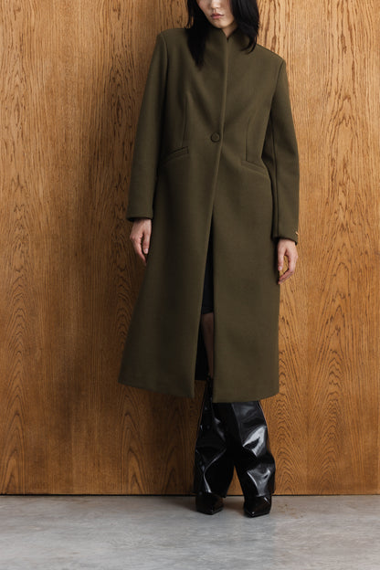 Maia High Collar Coat