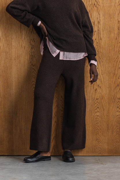 Ayakha Knit Wide Leg Pants