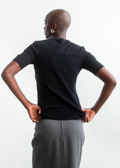 Lucy Ballerina Sleeve _ 157252 _ Black Texture