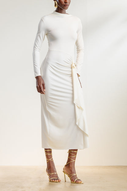 Tidimalo Draped Front Dress