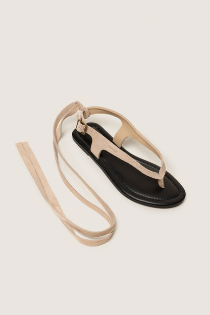 Masande Leather Wrap Sandal