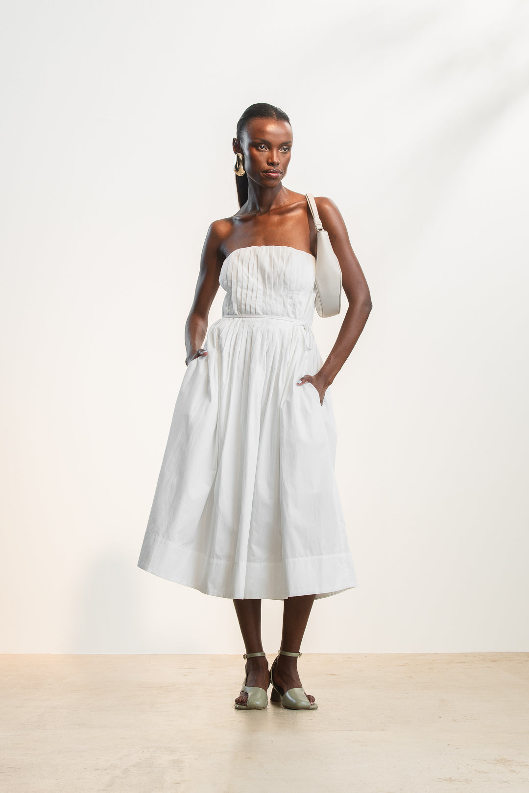 Vuyokazi Knife Pleat Dress – AYANA