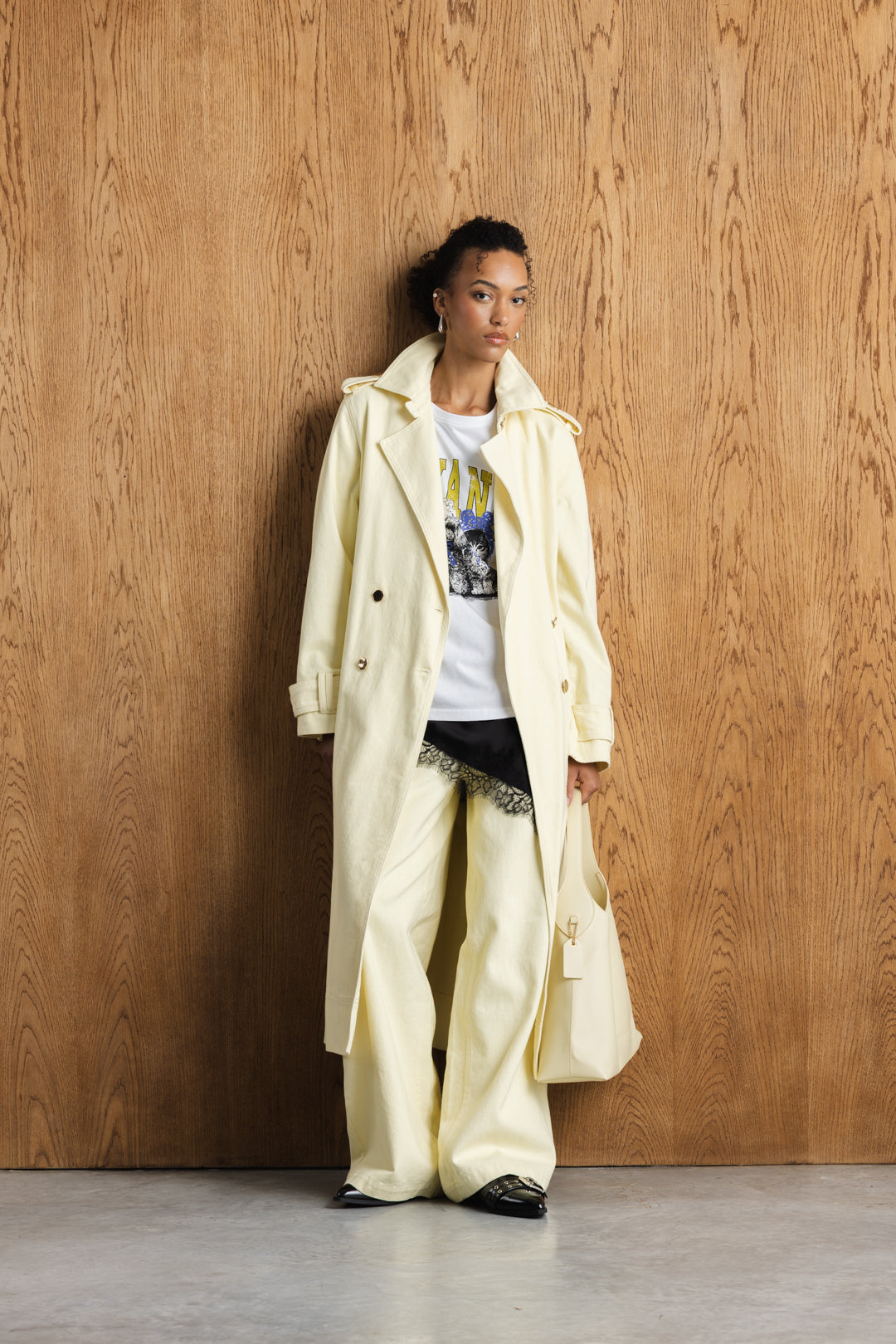 Simone Denim Trench – AYANA