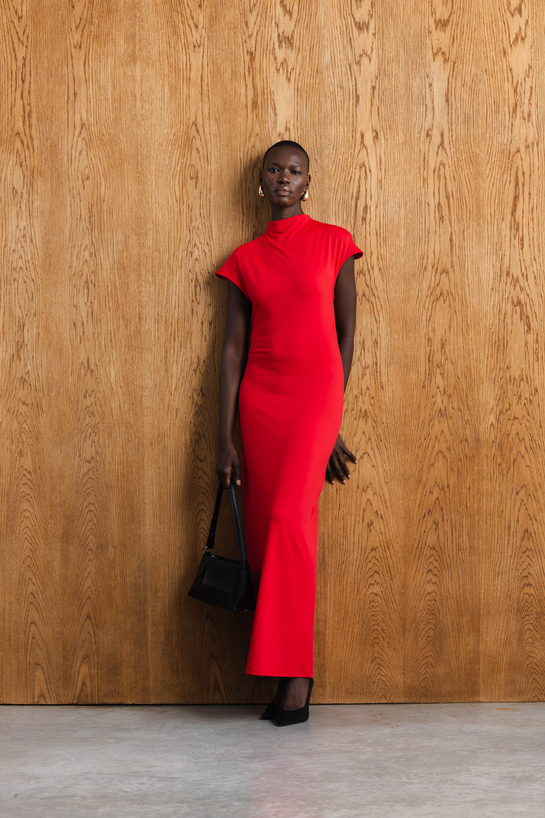 Rune Capped Sleeve Midi