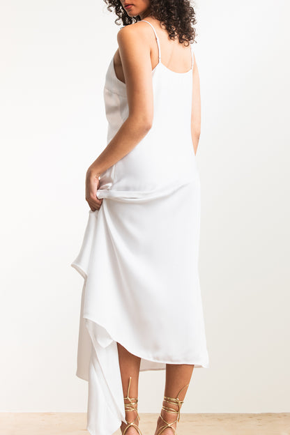 Alani Asymmetrical Slip Dress