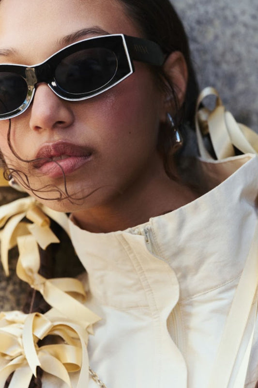 Bavuyise Slim Cat-Eye Sunglasses