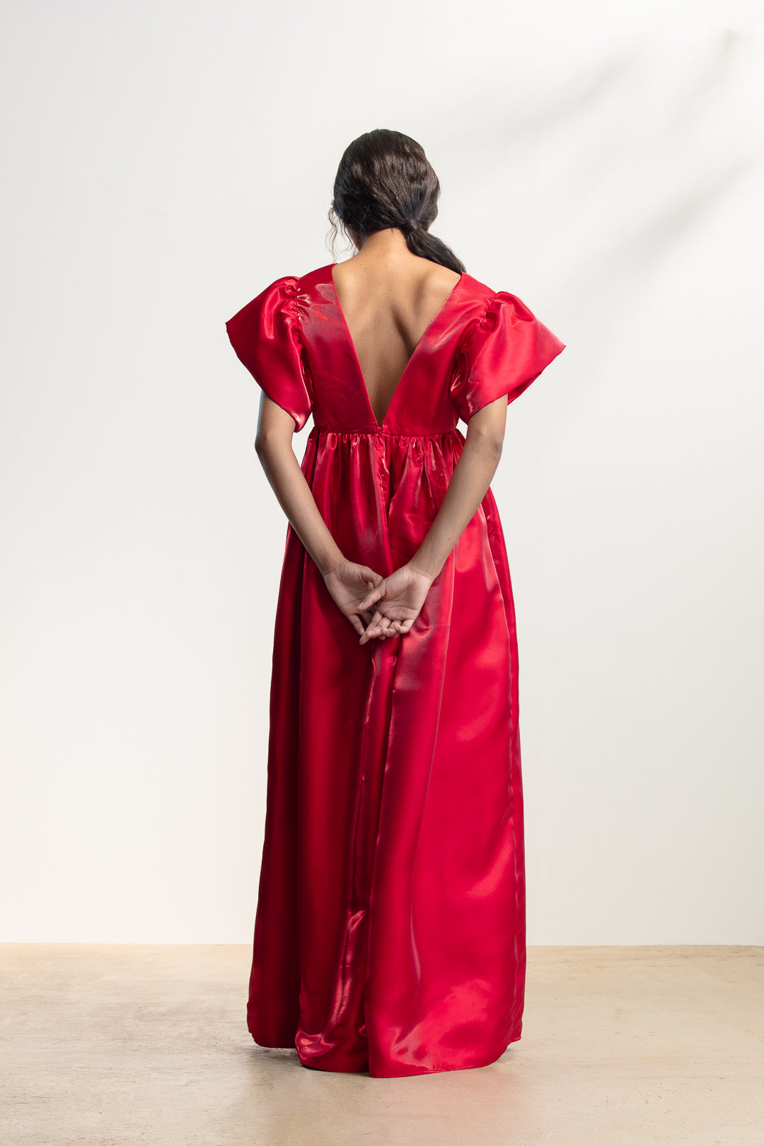 Emmy Flutter Sleeve Maxi