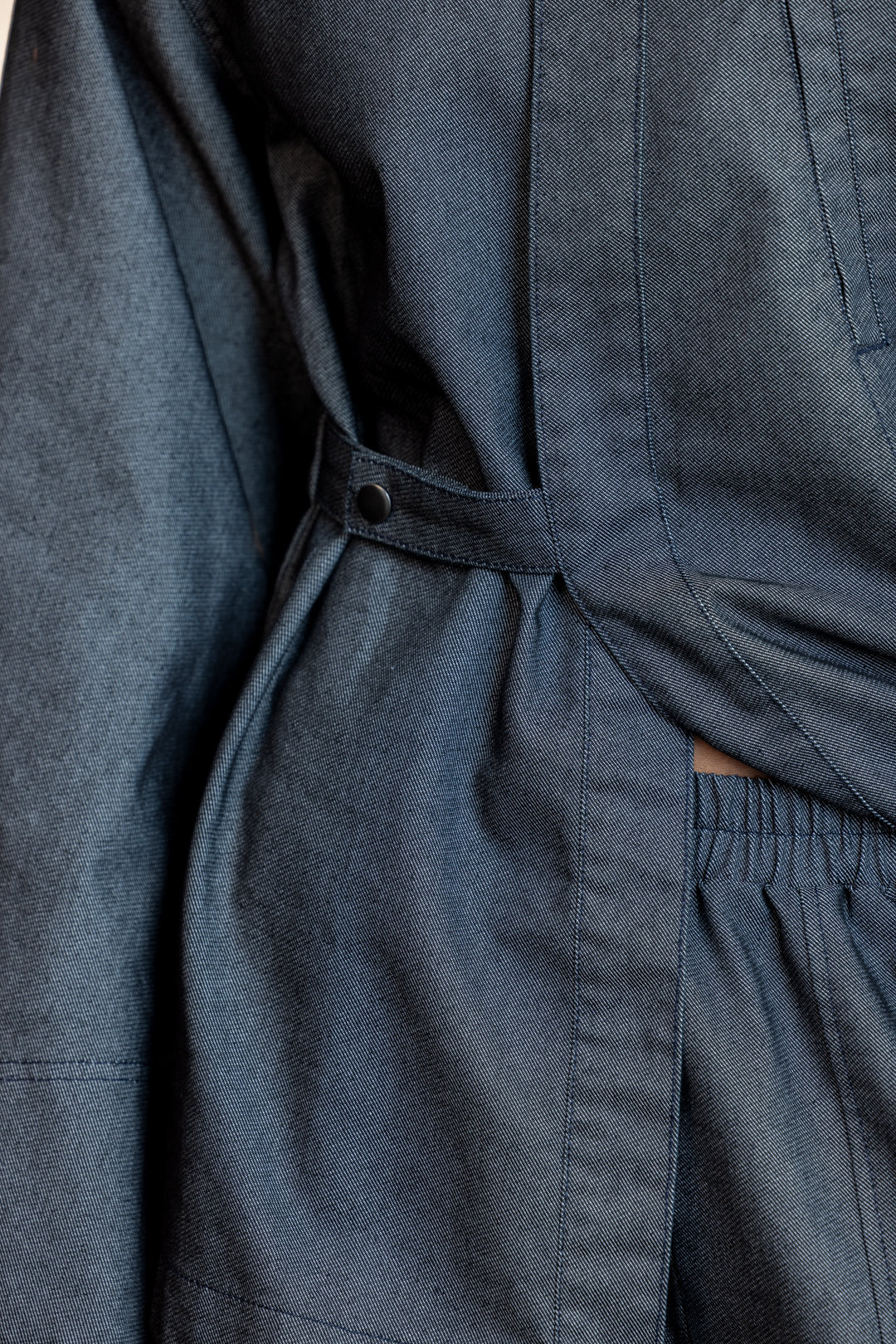 Kaya LS Denim Kimono Shirt