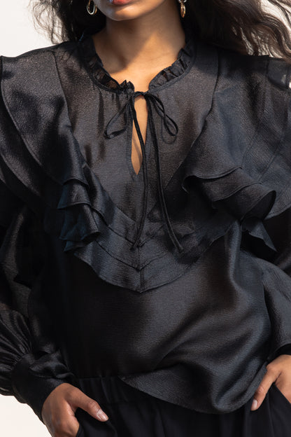 Dani Ruffle Top