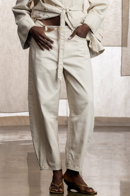 Edwina Barrel Leg Denim