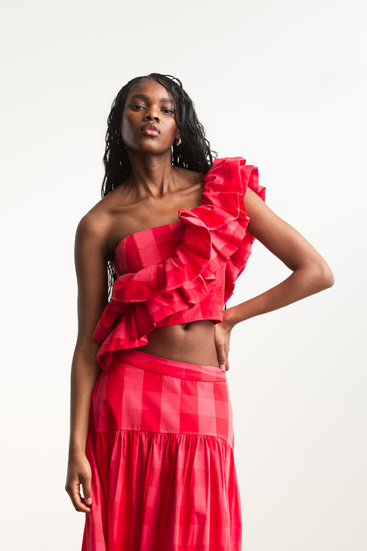 Nosipho Frill Detail Boobtube