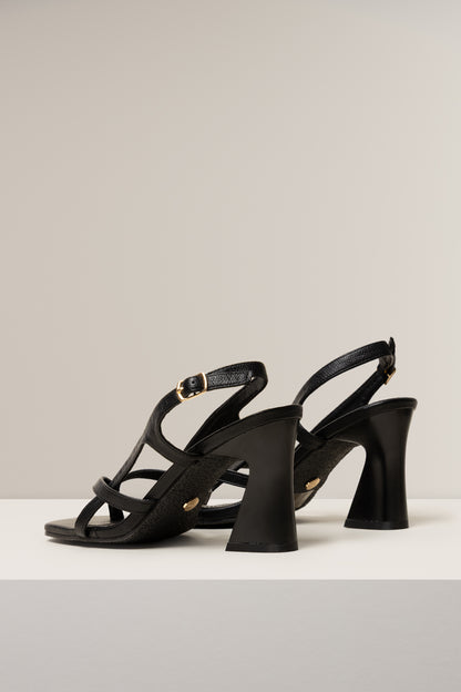 Buyelwa Toe-Thong Slingback Heel
