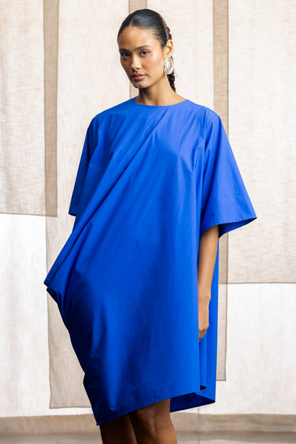Gina Asymmetric Cotton T-Shirt Dress
