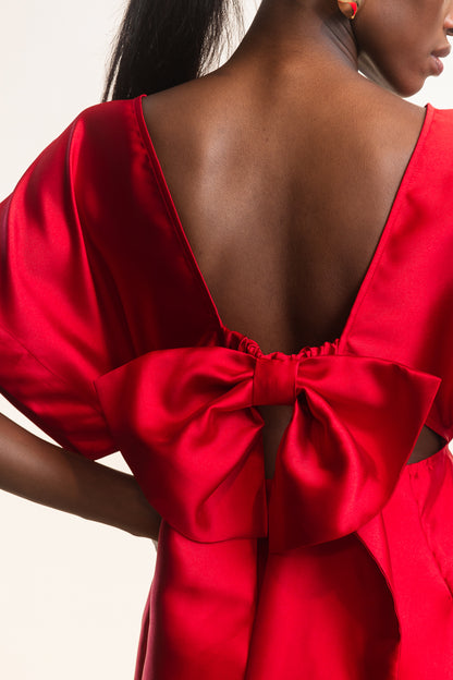 Ayabulela Back Bow Detail Dress