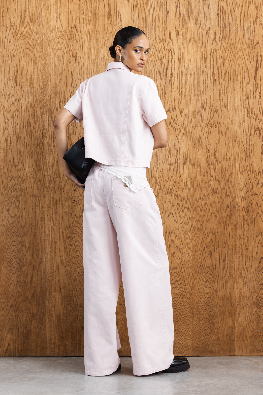 Ainsley Pop Over Denim Top