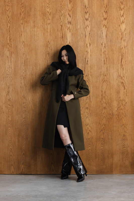 Maia High Collar Coat