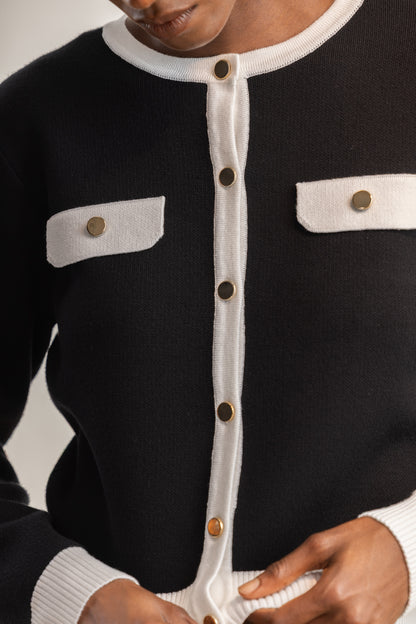 Rumi Colour Block Cardigan