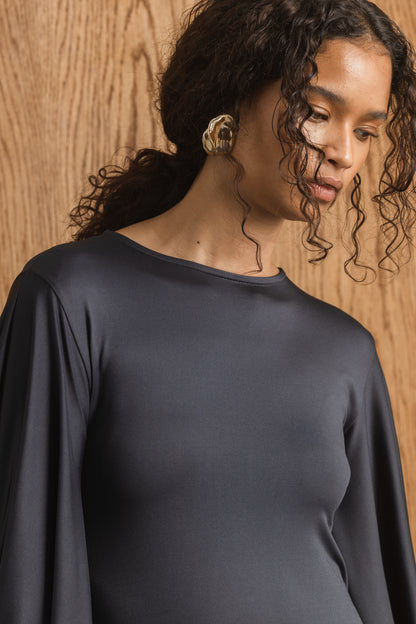 Jessie Polyamide Batwing Maxi