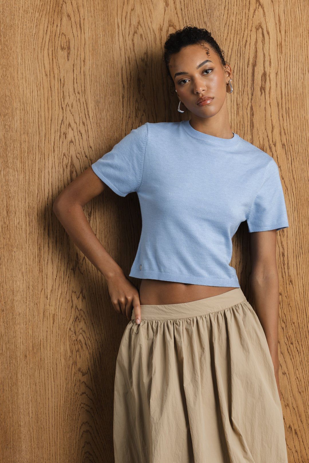 Siki Fitted Knit Top