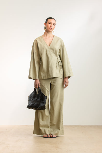 Ilhaam Structured Wide Leg