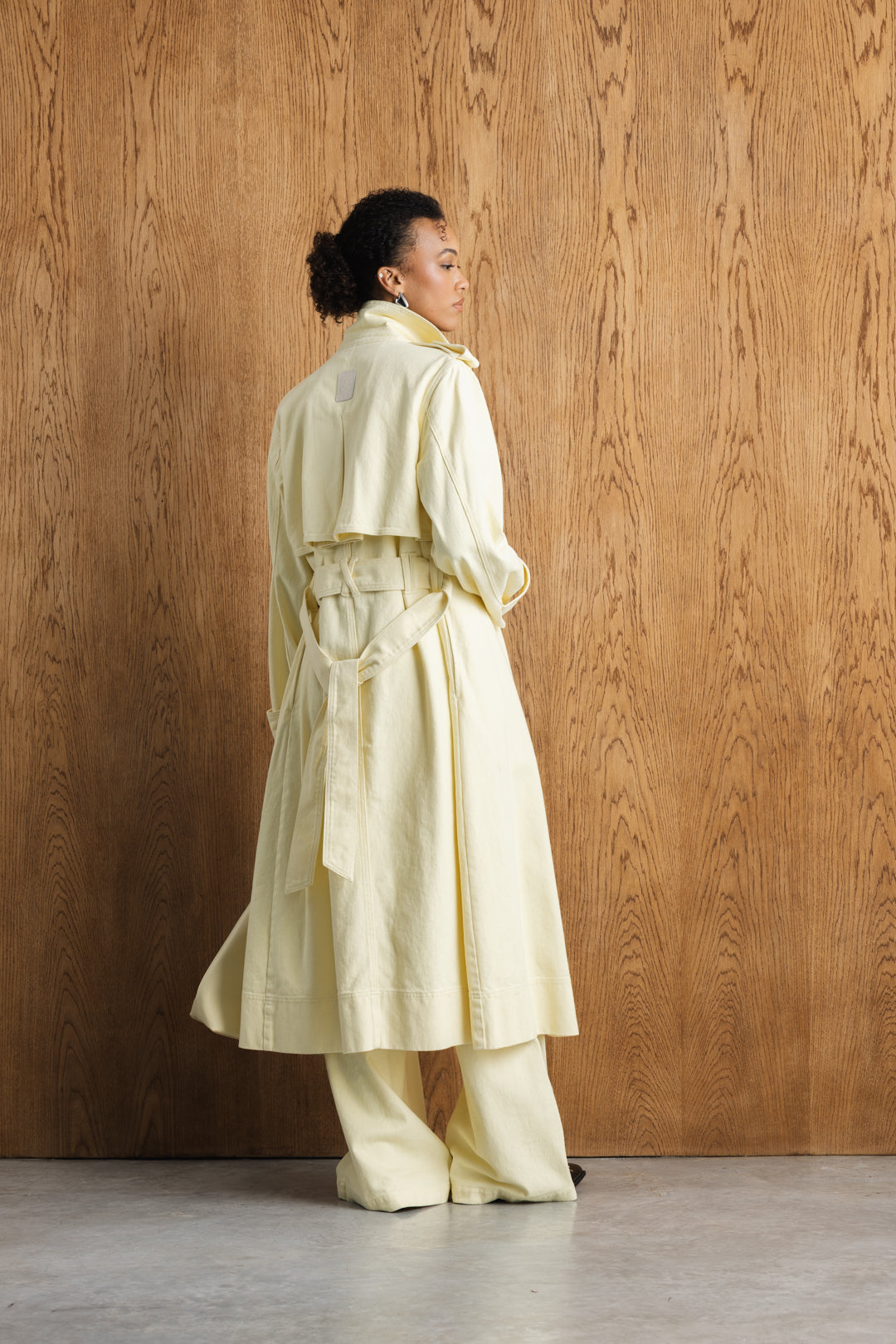 Simone Denim Trench – AYANA